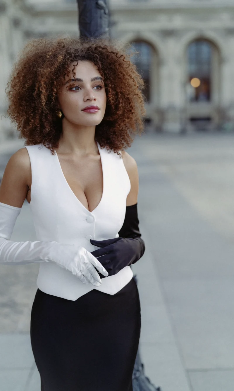 Vest "White Chic"