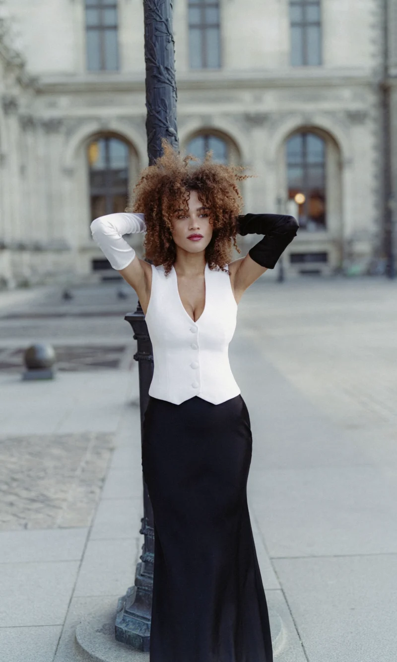 Vest "White Chic"