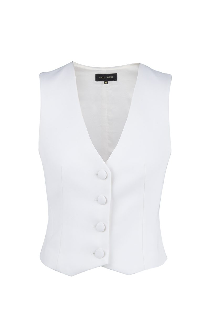 Vest "White Chic"
