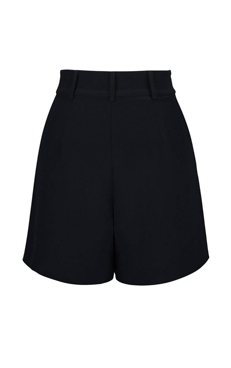 Silk Shorts Black