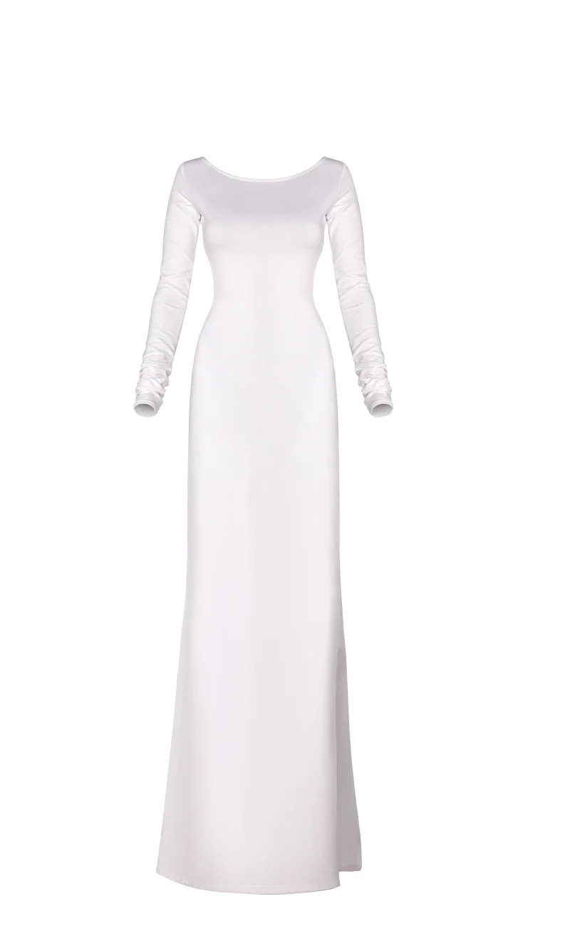 Dress Jersey Open Back