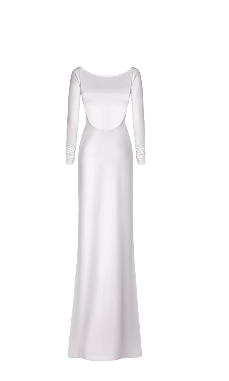 Dress Jersey Open Back