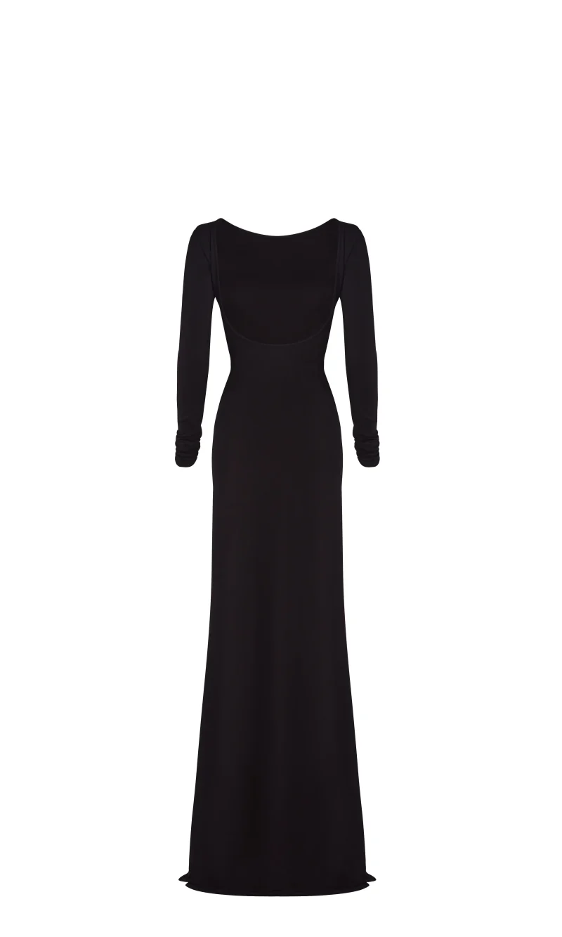 Dress Jersey Open Back